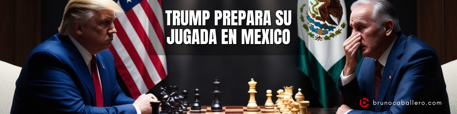 DONALD TRUMP PREPARA SU JUGADA EN MEXICO