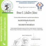 MAGNETOTERAPIA PULSANTE - Bruno Caballero conv 1